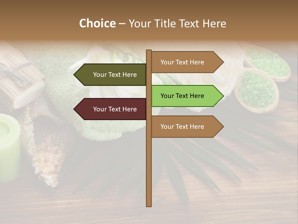 Set Skincare Salt PowerPoint Template