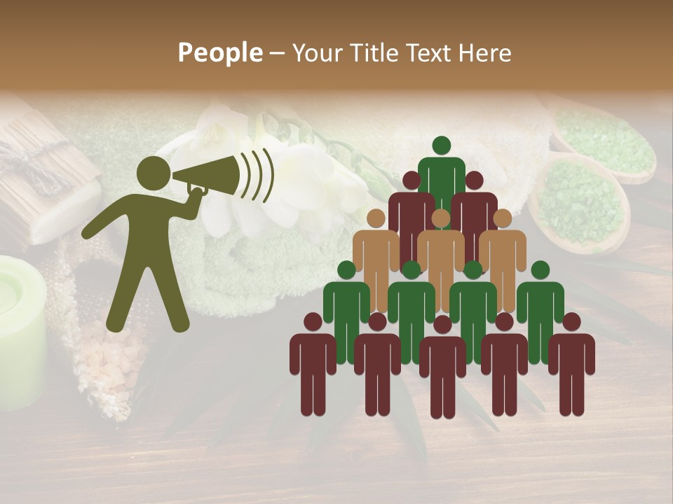 Set Skincare Salt PowerPoint Template