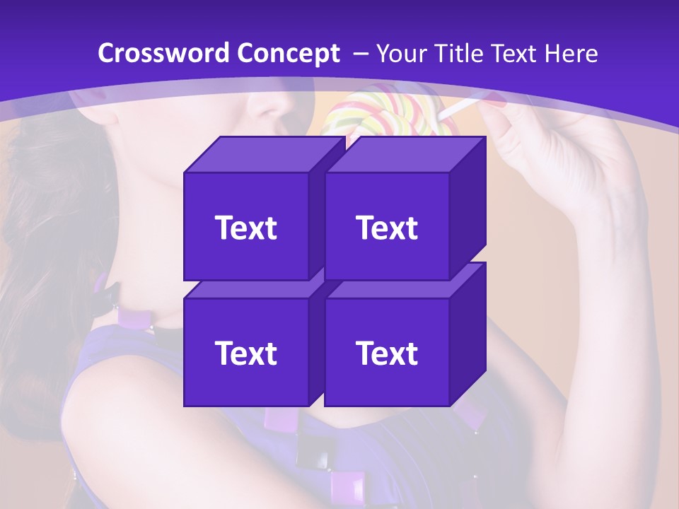 Sexy Heart Person PowerPoint Template