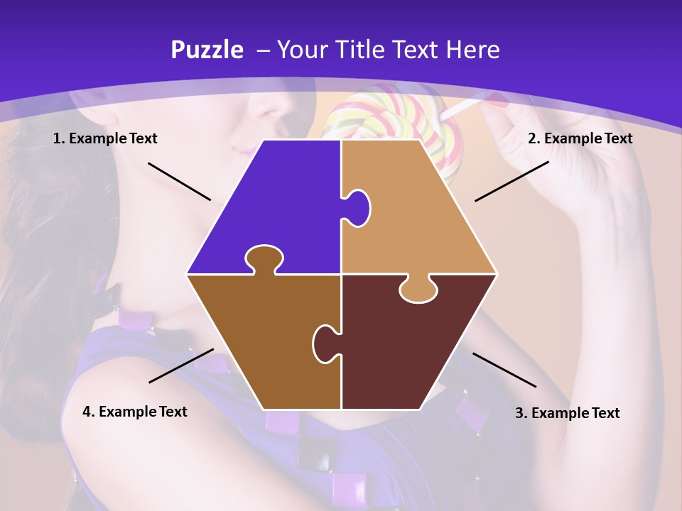 Sexy Heart Person PowerPoint Template