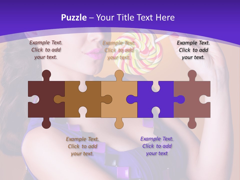 Sexy Heart Person PowerPoint Template