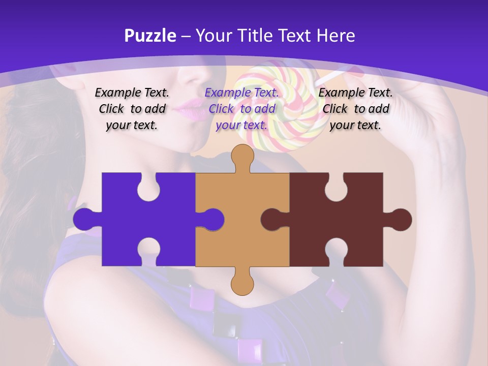 Sexy Heart Person PowerPoint Template