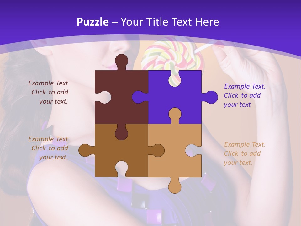 Sexy Heart Person PowerPoint Template