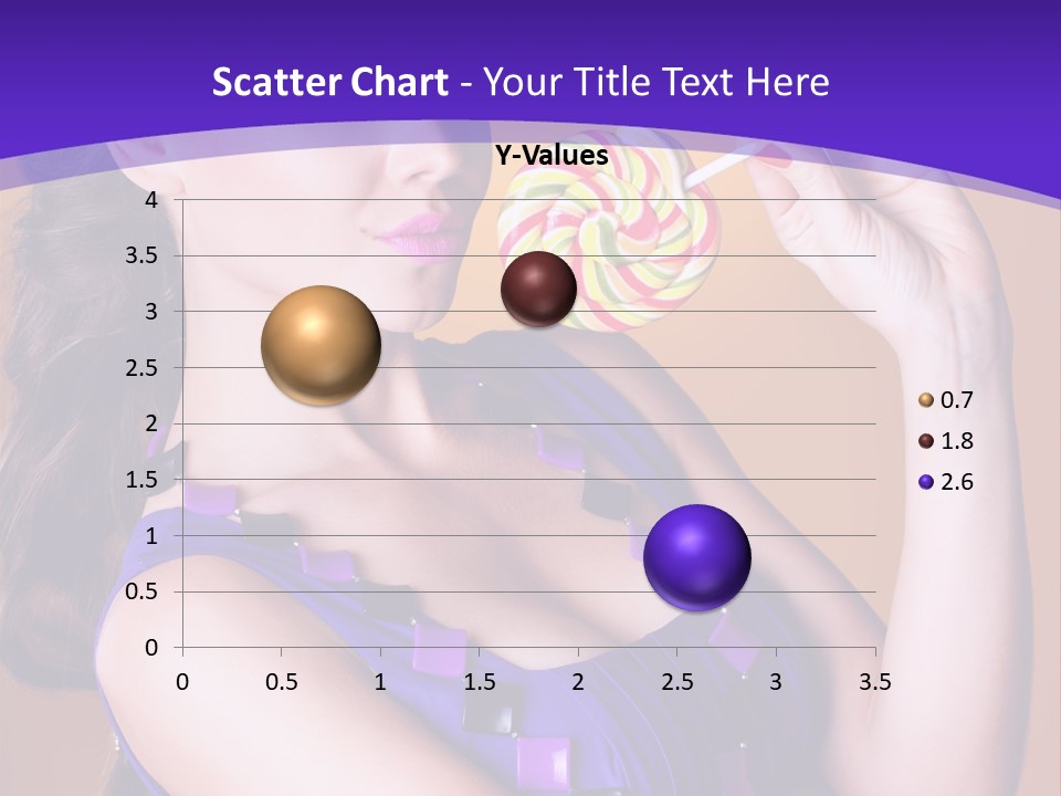Sexy Heart Person PowerPoint Template