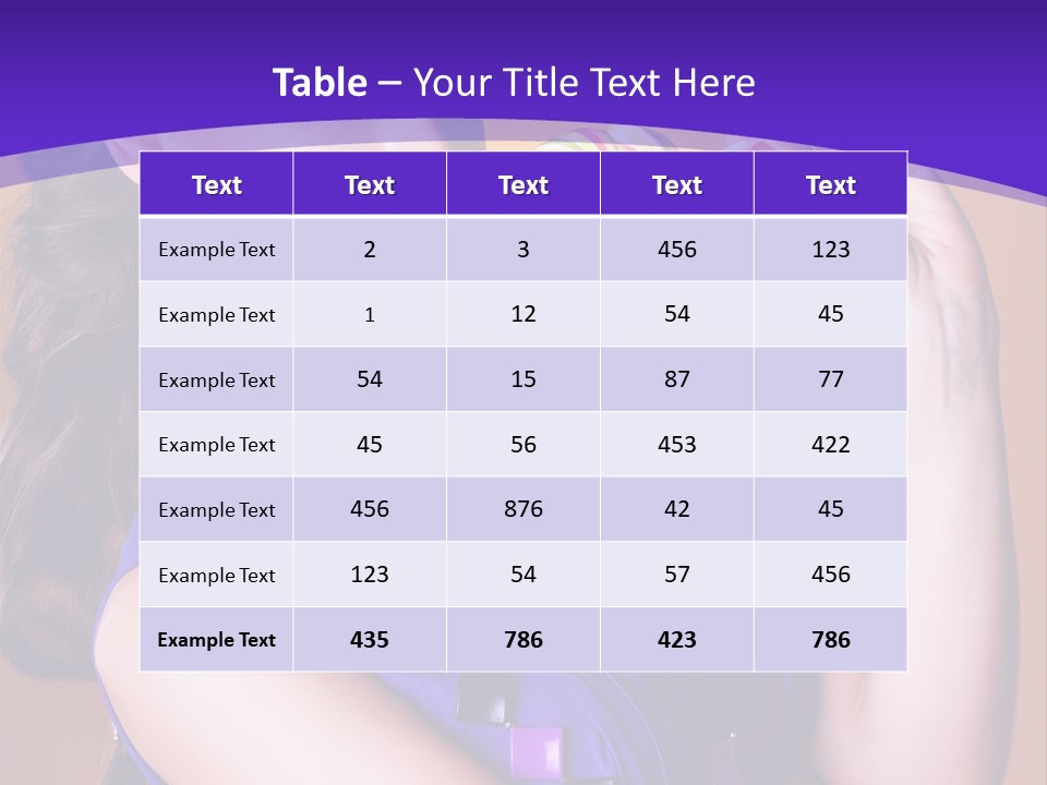 Sexy Heart Person PowerPoint Template