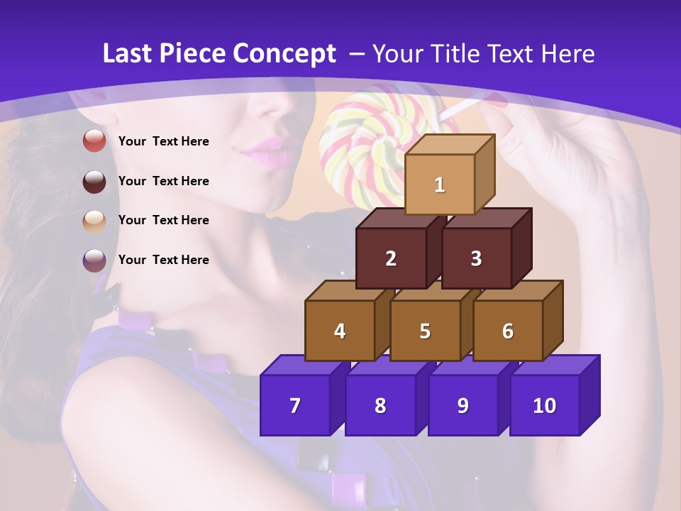 Sexy Heart Person PowerPoint Template