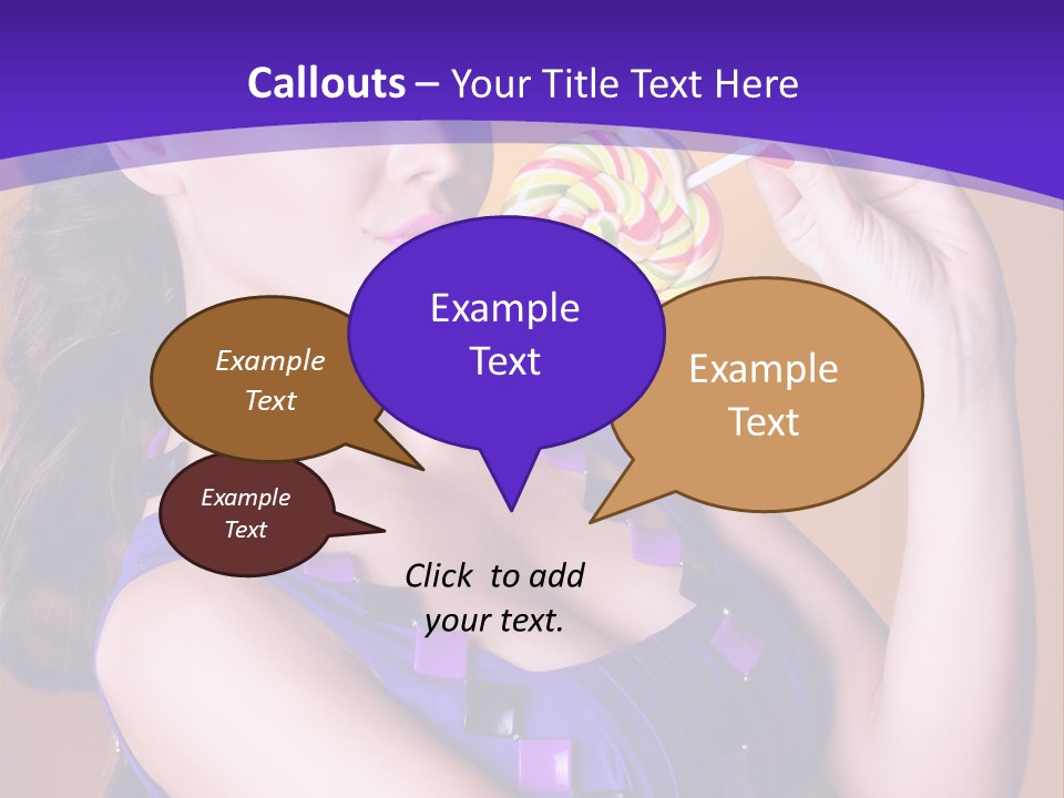 Sexy Heart Person PowerPoint Template