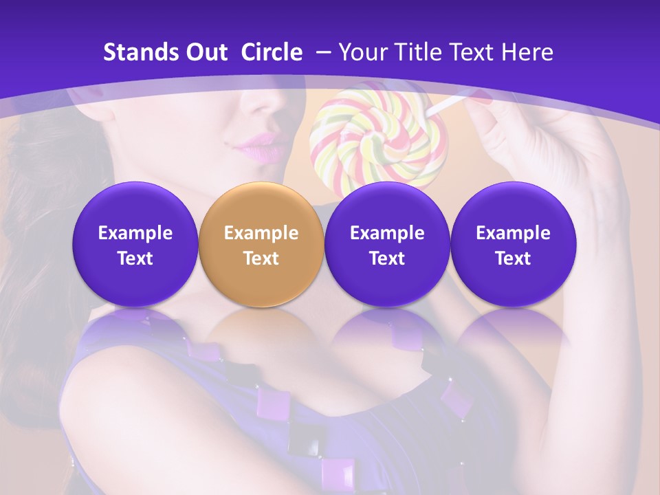 Sexy Heart Person PowerPoint Template