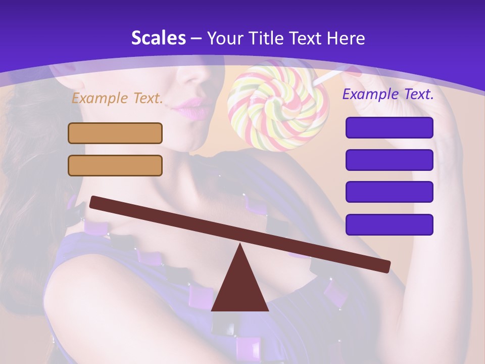 Sexy Heart Person PowerPoint Template