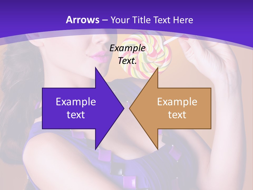 Sexy Heart Person PowerPoint Template