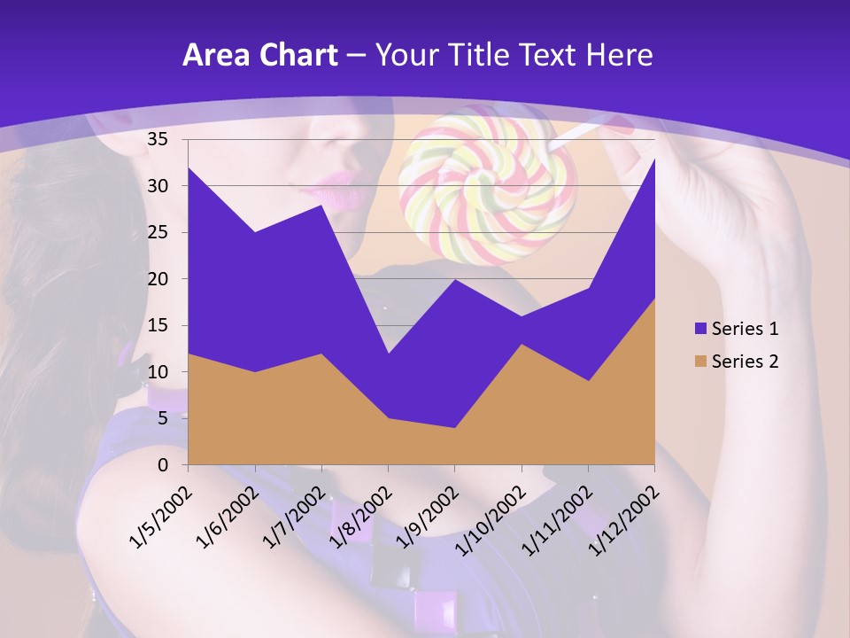 Sexy Heart Person PowerPoint Template