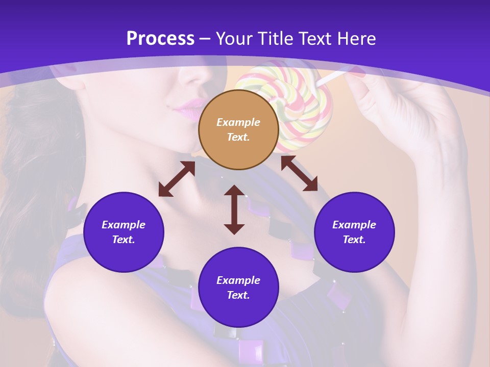 Sexy Heart Person PowerPoint Template