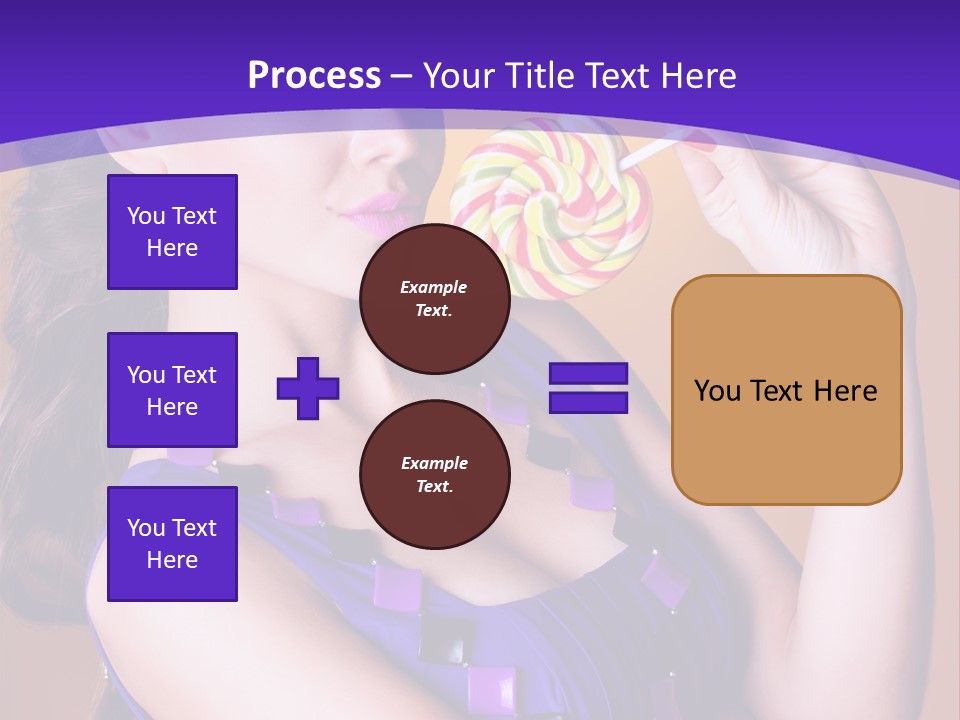 Sexy Heart Person PowerPoint Template