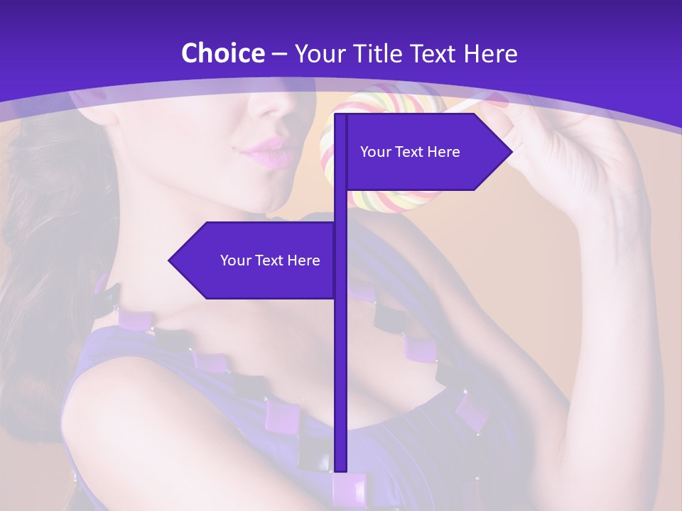 Sexy Heart Person PowerPoint Template