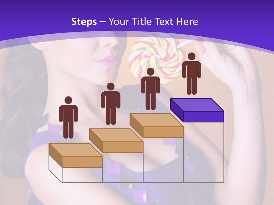 Sexy Heart Person PowerPoint Template