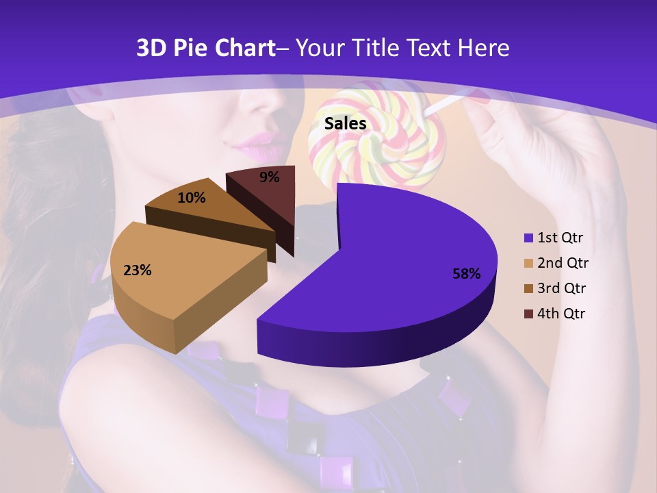 Sexy Heart Person PowerPoint Template