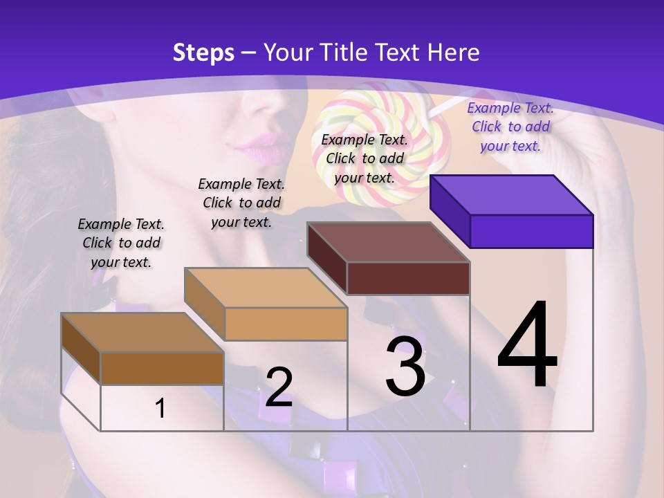 Sexy Heart Person PowerPoint Template