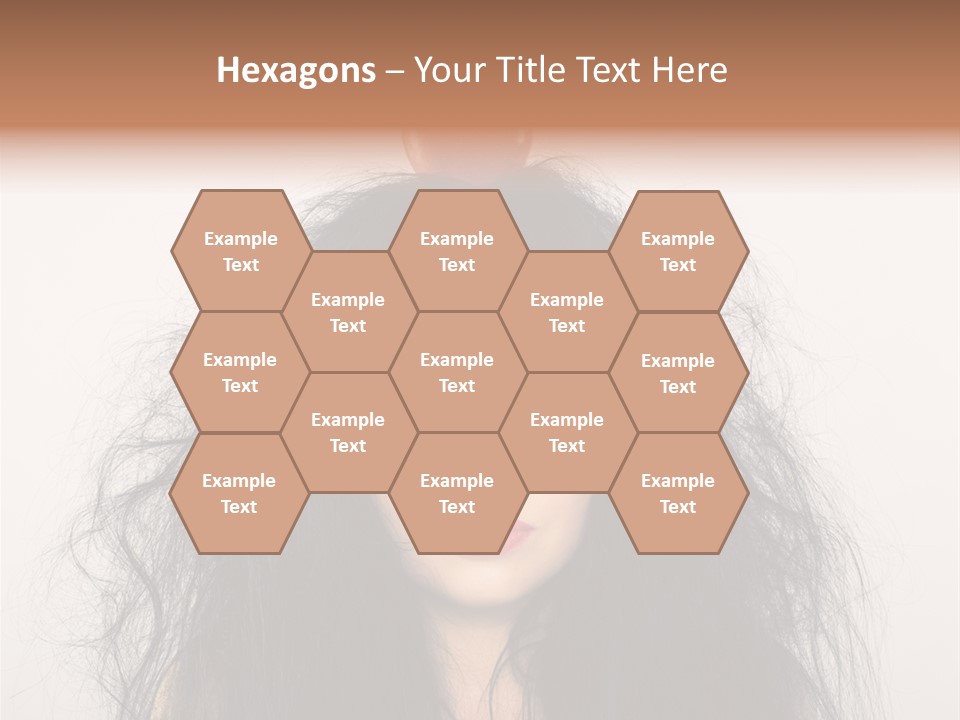 Eyes Shaggy Beautiful PowerPoint Template