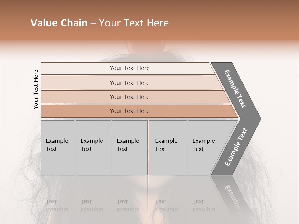 Eyes Shaggy Beautiful PowerPoint Template