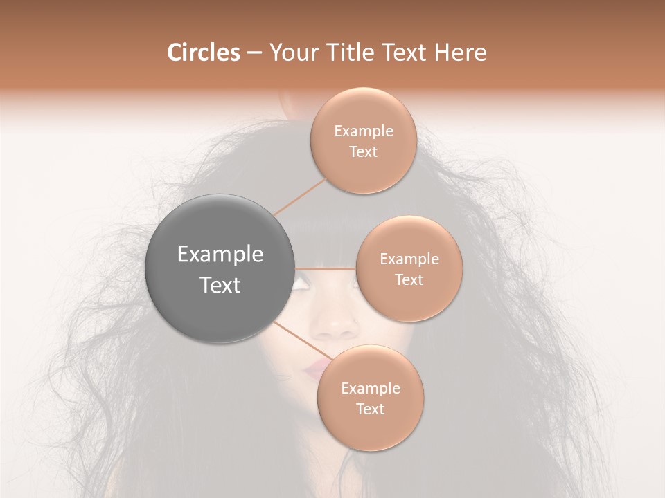 Eyes Shaggy Beautiful PowerPoint Template