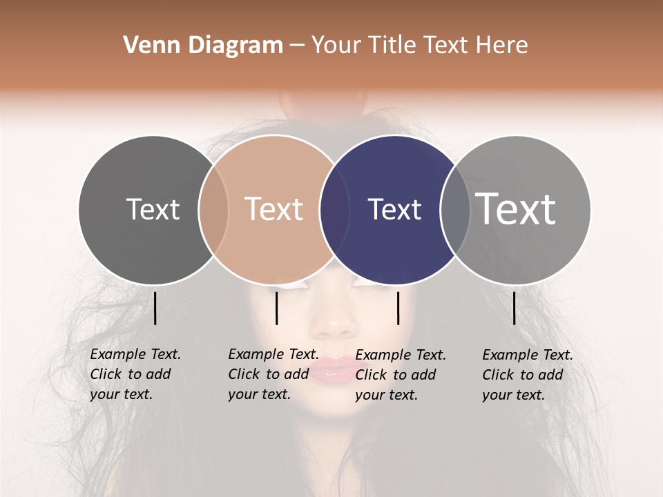 Eyes Shaggy Beautiful PowerPoint Template