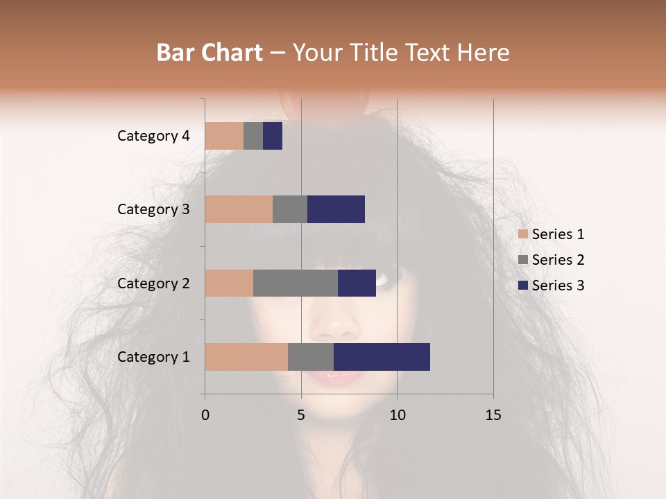 Eyes Shaggy Beautiful PowerPoint Template