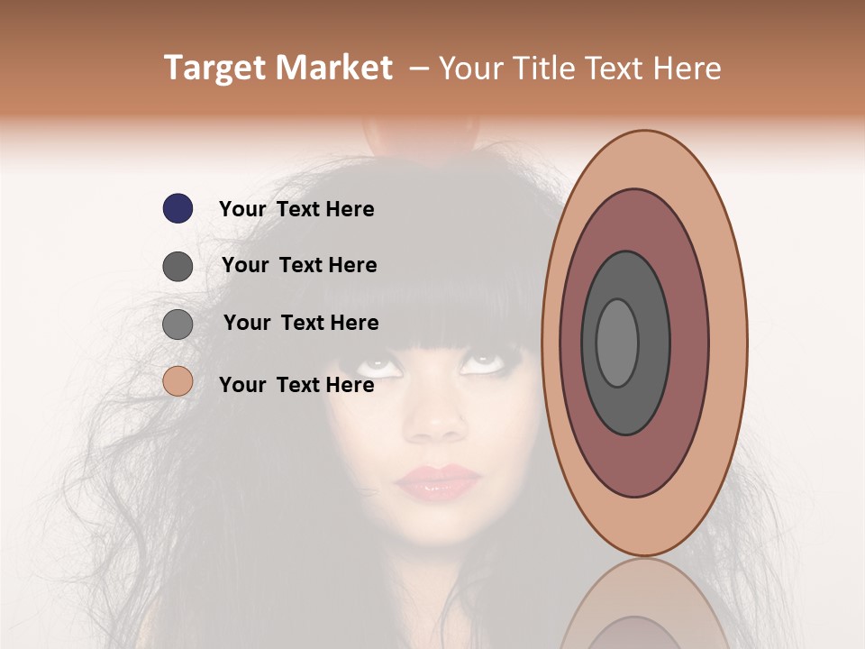 Eyes Shaggy Beautiful PowerPoint Template