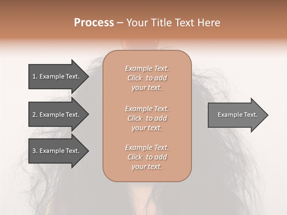 Eyes Shaggy Beautiful PowerPoint Template