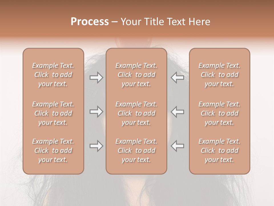 Eyes Shaggy Beautiful PowerPoint Template