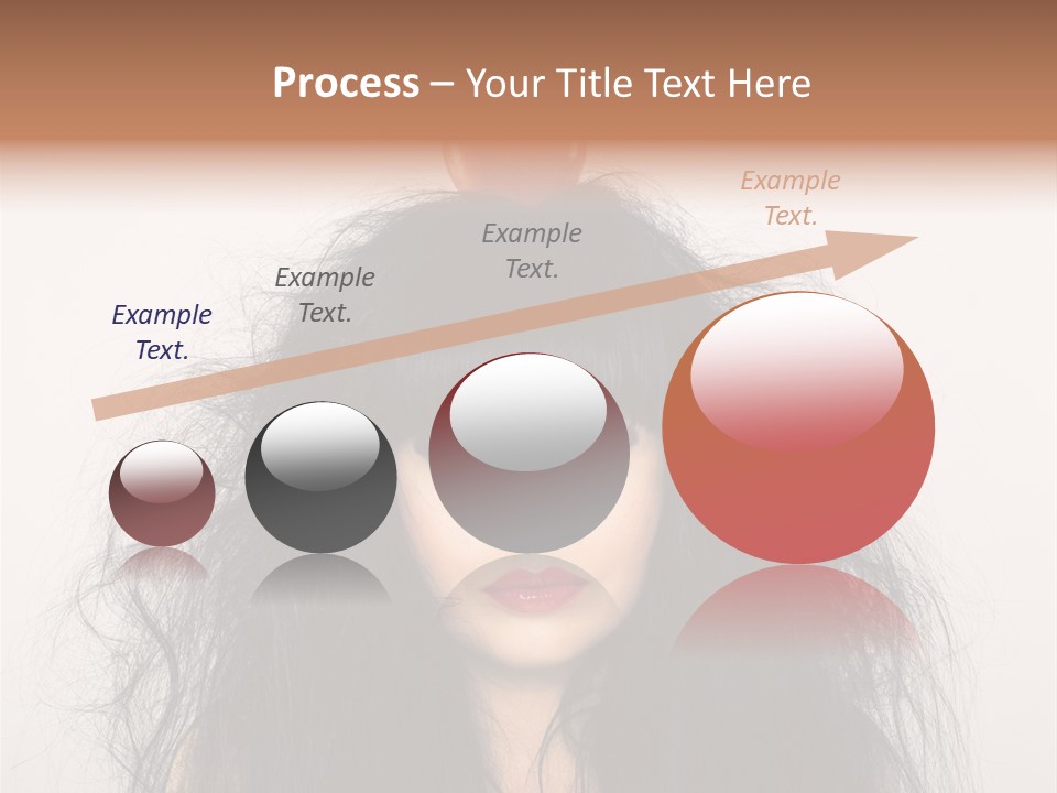 Eyes Shaggy Beautiful PowerPoint Template