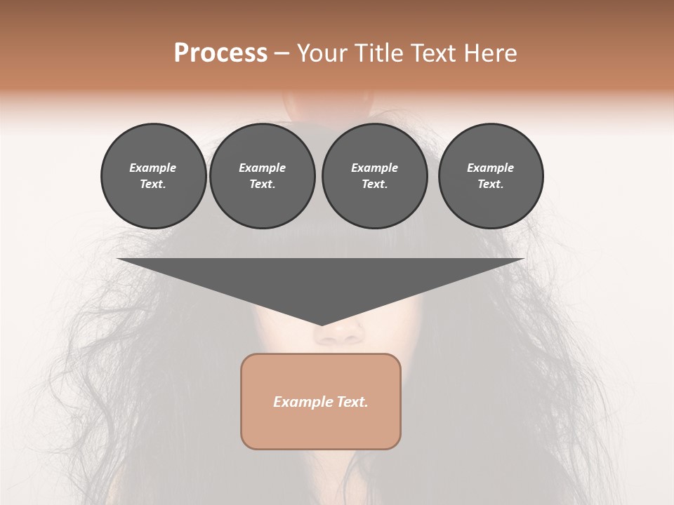 Eyes Shaggy Beautiful PowerPoint Template