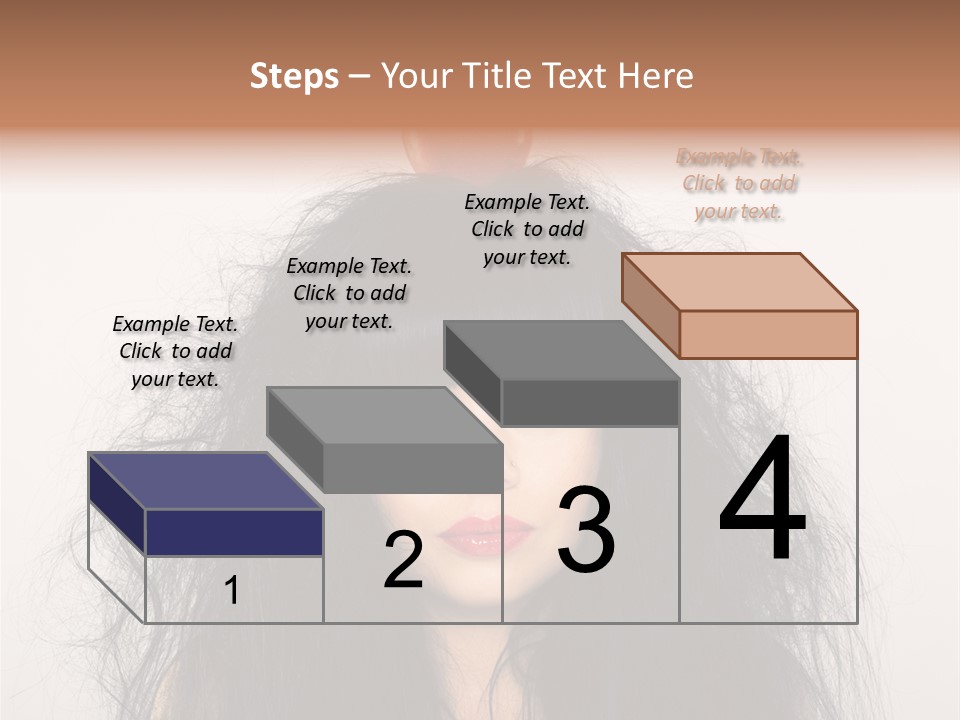 Eyes Shaggy Beautiful PowerPoint Template