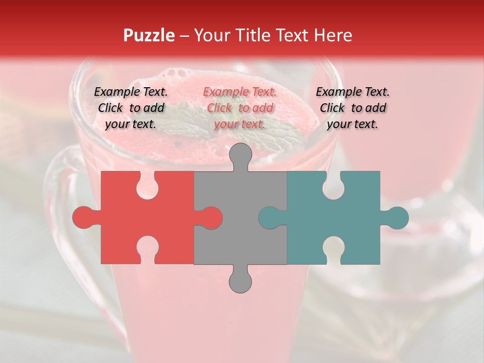 Jug Spring Blend PowerPoint Template