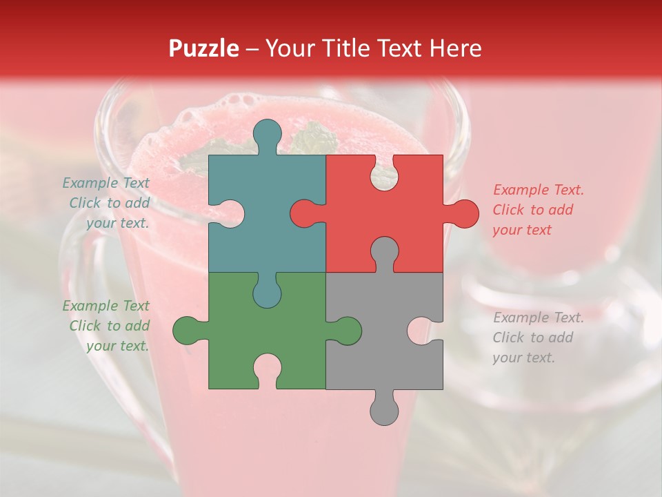Jug Spring Blend PowerPoint Template