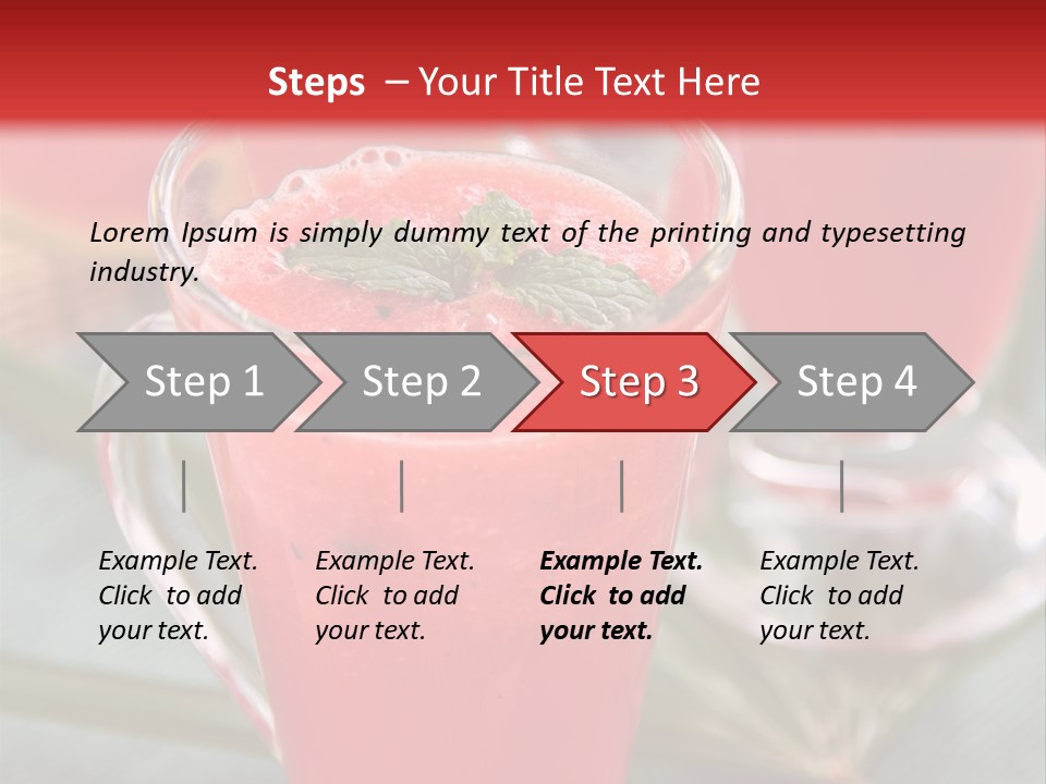 Jug Spring Blend PowerPoint Template