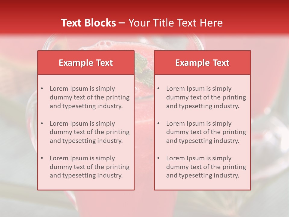 Jug Spring Blend PowerPoint Template