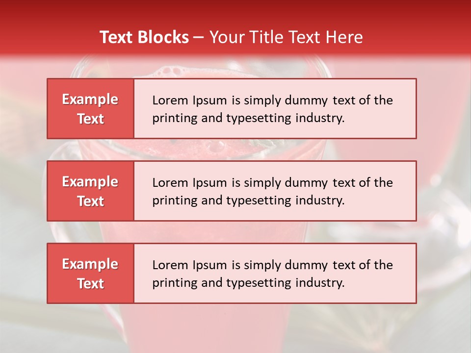 Jug Spring Blend PowerPoint Template