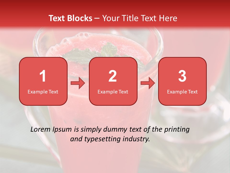 Jug Spring Blend PowerPoint Template