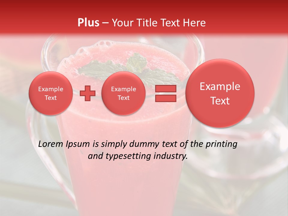 Jug Spring Blend PowerPoint Template