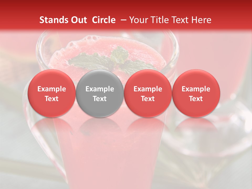 Jug Spring Blend PowerPoint Template