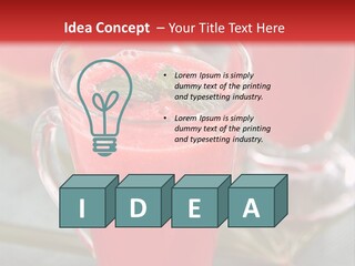 Jug Spring Blend PowerPoint Template