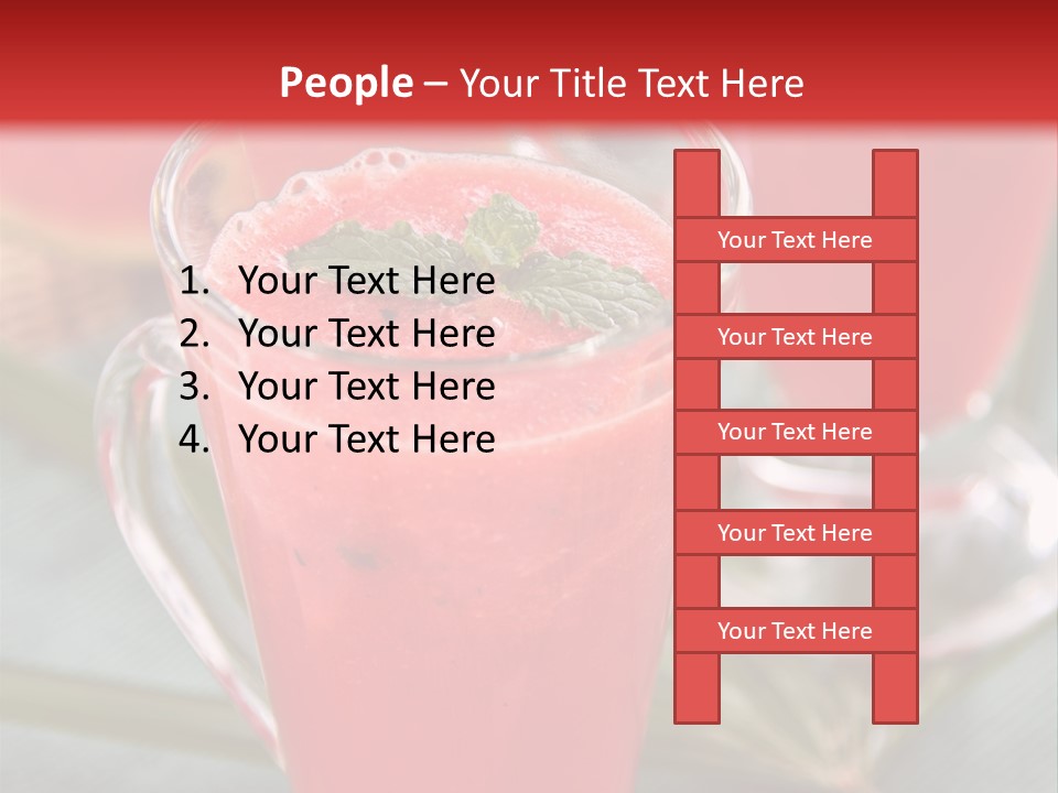 Jug Spring Blend PowerPoint Template