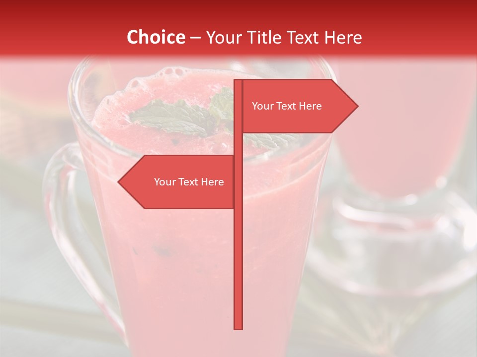 Jug Spring Blend PowerPoint Template