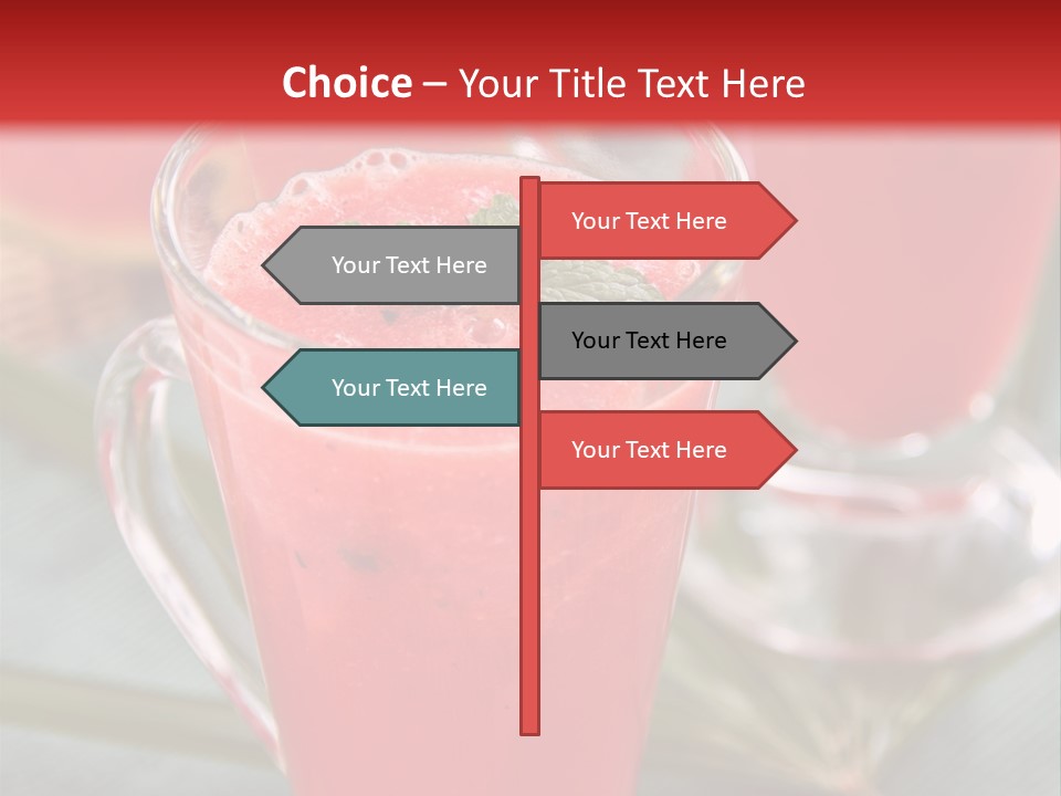 Jug Spring Blend PowerPoint Template