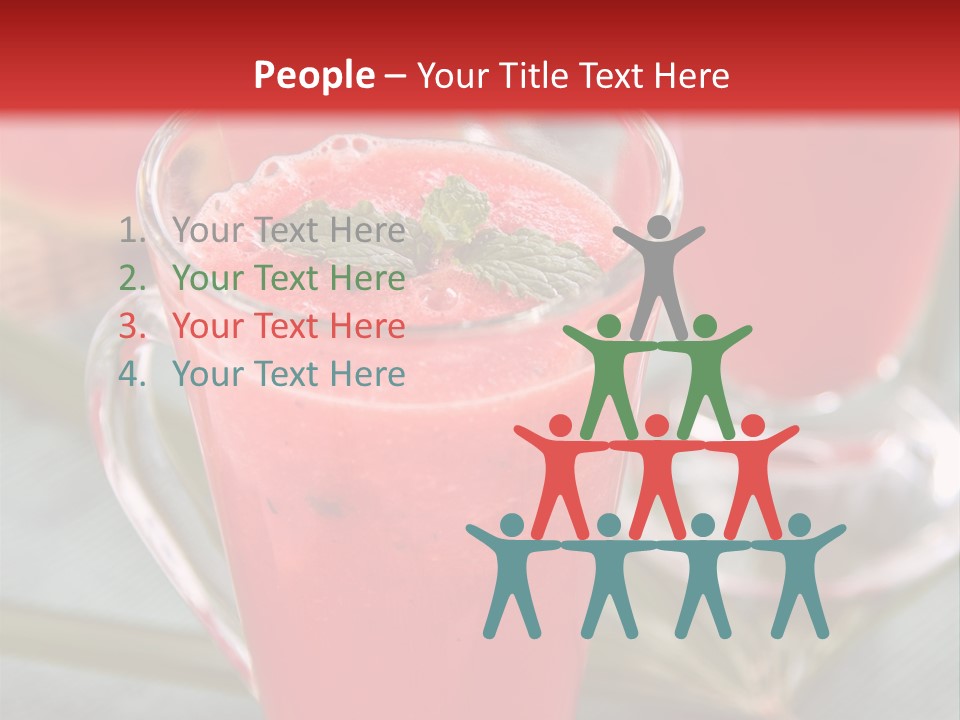 Jug Spring Blend PowerPoint Template