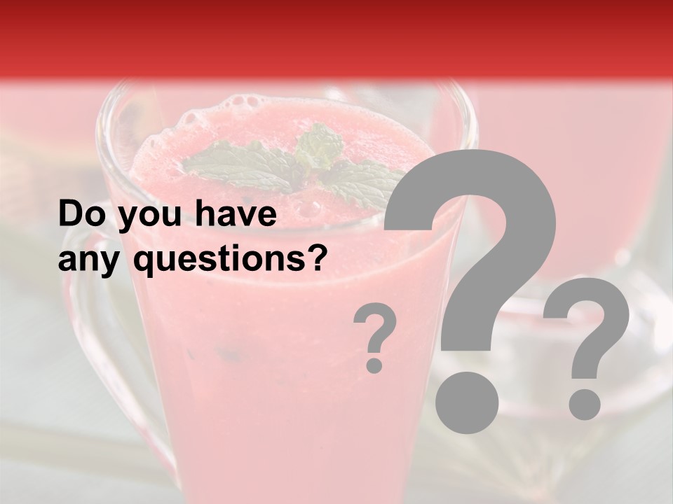 Jug Spring Blend PowerPoint Template