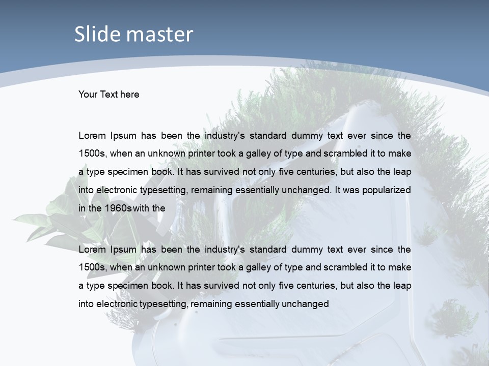 Natural Petroleum Industry PowerPoint Template