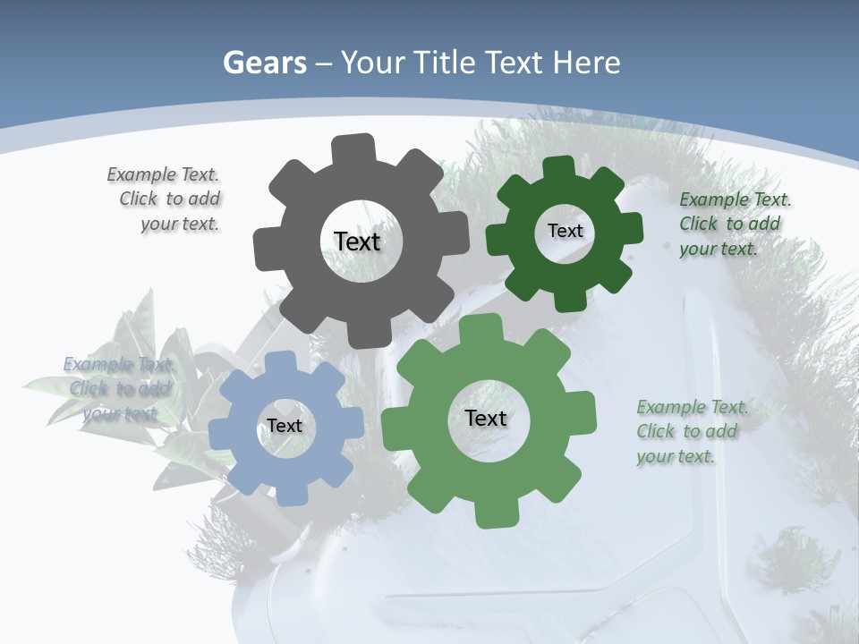 Natural Petroleum Industry PowerPoint Template