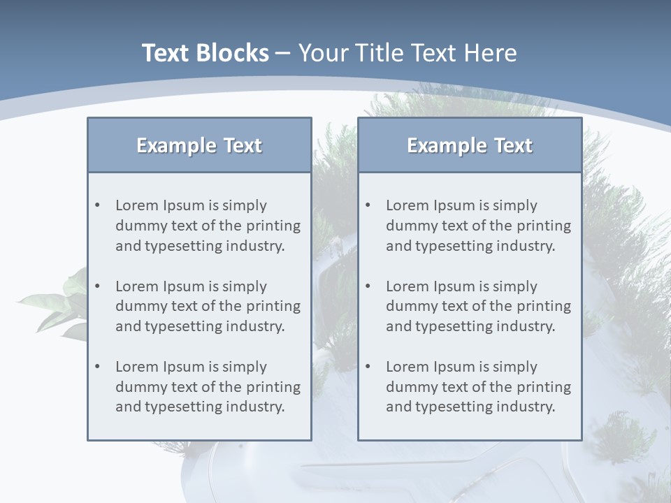 Natural Petroleum Industry PowerPoint Template