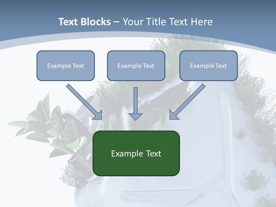 Natural Petroleum Industry PowerPoint Template